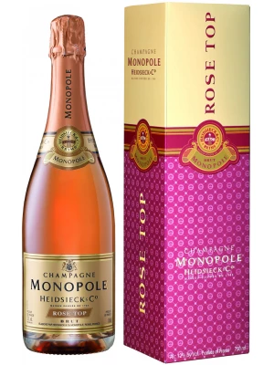 Heidsieck & Co, Rose Top Brut, Champagne AOC, gift box 0.75 л