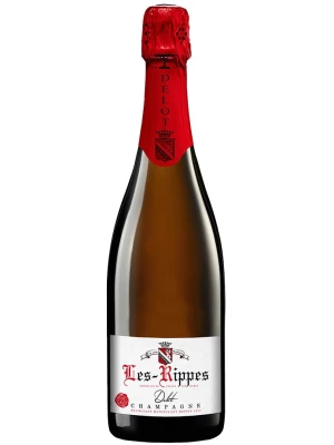 Champagne Delot, Les Rippes Blanc de Noirs Brut 0.75 л 2020