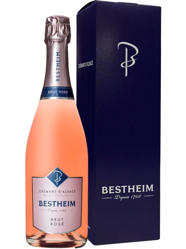 Bestheim, Cremant d'Alsace AOC Brut Rose, gift box