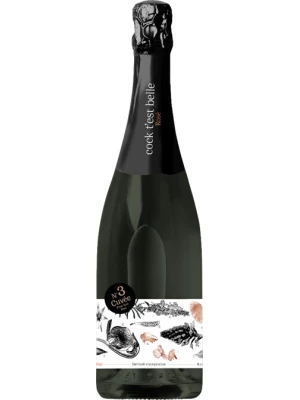 Cock t'est belle Cuvee №3 Pinot Noir Rose Extra Brut 0.75 л 2019
