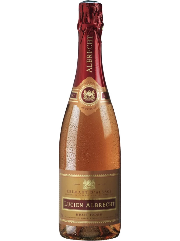 Lucien Albrecht, Brut Rose, Cremant d'Alsace AOC
