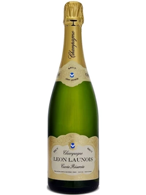 Leon Launois, Cuvee Reservee Brut Blanc, Champagne AOC 0.75 л