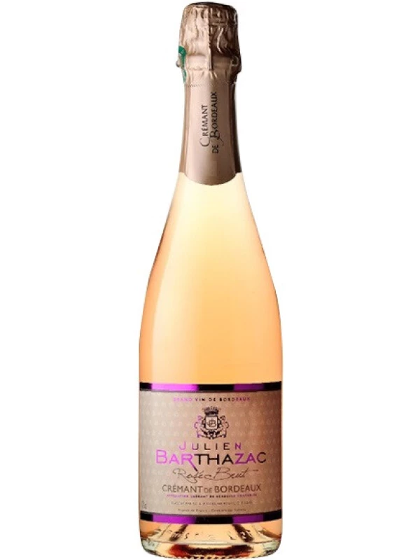 Julien Barthazac Rose de Noirs Brut, Cremant de Bordeaux AOC