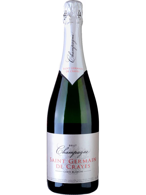 Saint Germain de Crayes Carte Blanche Brut, Champagne АОC