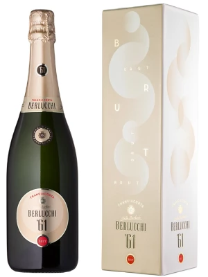 Guido Berlucchi, 61 Franciacorta Brut DOCG, gift box 0.75 л