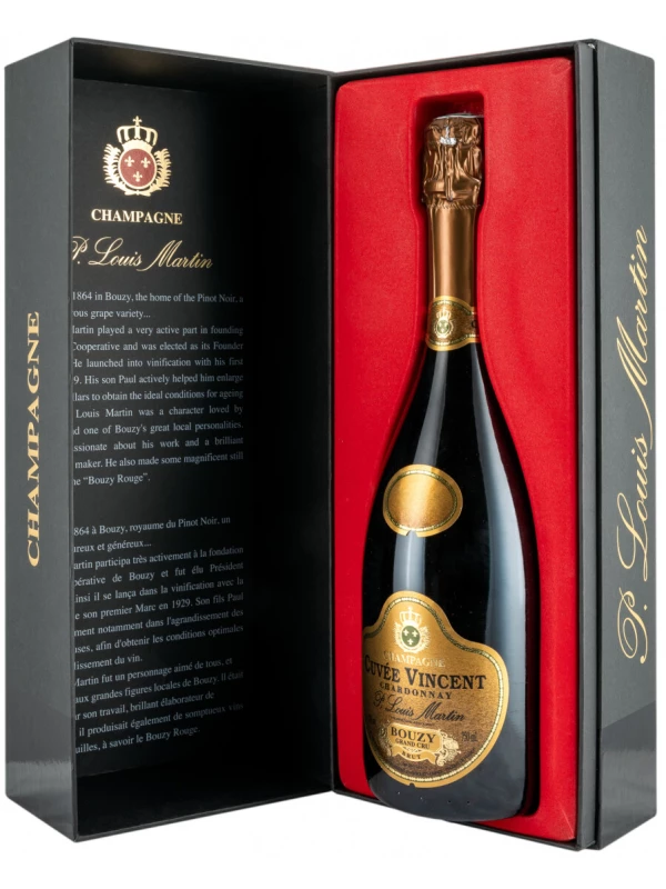 Paul Louis Martin, Cuvee Vincent Millesime, Champagne AOC, gift box