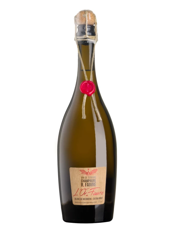 R.Faivre, L’Or de Faivre Blanc de Meuniers Extra Brut, wooden box