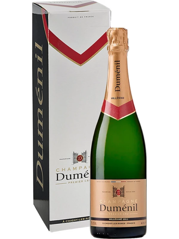 Champagne Dumenil, Millesime Premier Cru Brut, Champagne AOC, gift box