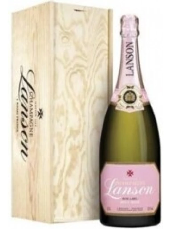 Lanson Rose Label Brut Rose, gift box