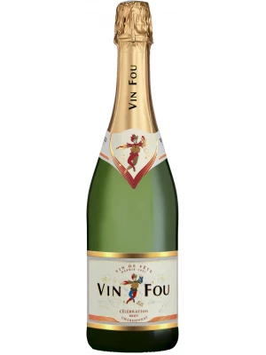 Vin Fou Chardonnay Celebration Brut 0.75 л