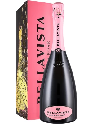 Bellavista, Brut Rose, Franciacorta DOCG, gift box 0.75 л 2014
