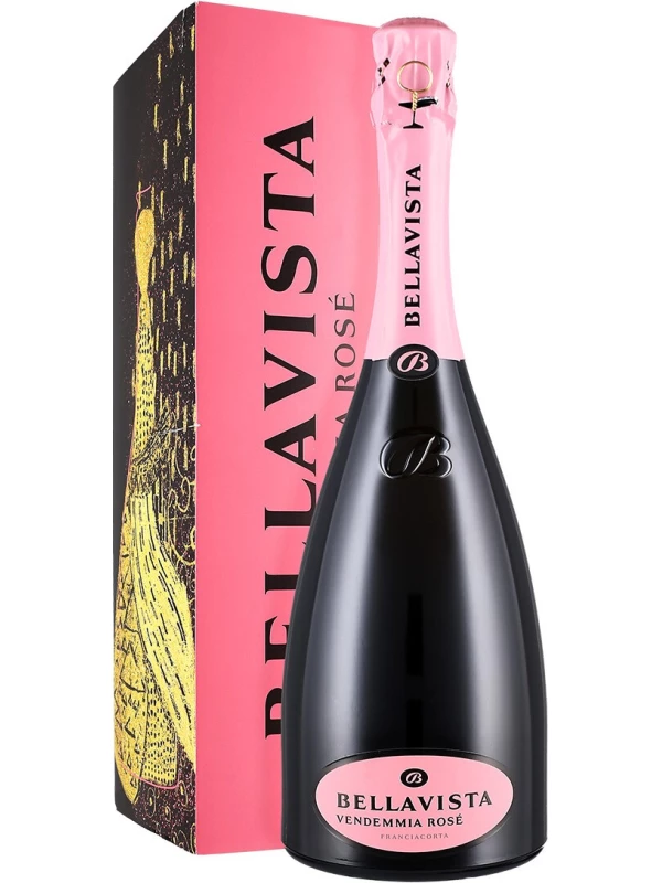 Bellavista, Brut Rose, Franciacorta DOCG, gift box