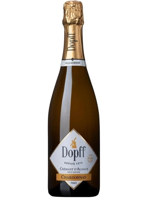 Dopff au Moulin, Chardonnay Sans Soufre Ajoute, Cremant d'Alsace AOC