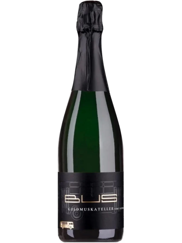 Weingut Bus, Goldmuskateller Sekt Extra trocken
