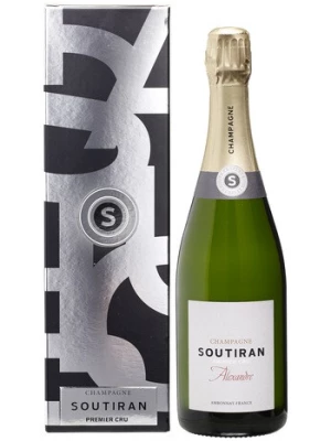 Soutiran, Alexandre Premier Cru Brut, Champagne AOC, gift box 0.75 л
