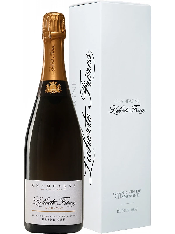 Laherte Freres, Blanc de Blancs Brut Nature Grand Cru, Champagne AOP, gift box