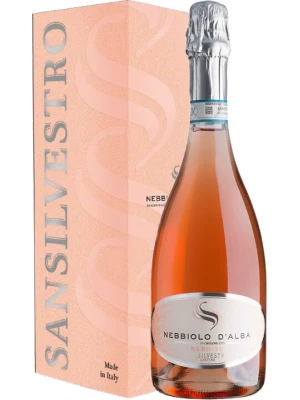 San Silvestro, Neboise Nebbiolo d'Alba DOC Brut, gift box 0.75 л