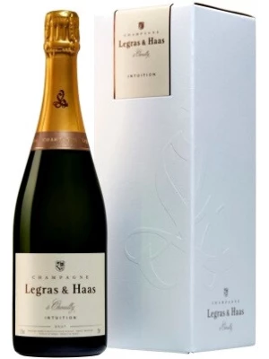 Champagne Legras & Haas, Intuition Brut, Champagne AOC, gift box 0.75 л