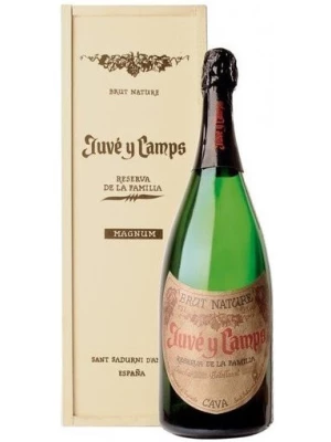 Juve y Camps, Cava Reserva de la Familia Gran Reserva Brut Nature, wooden box 1.5 л 2017