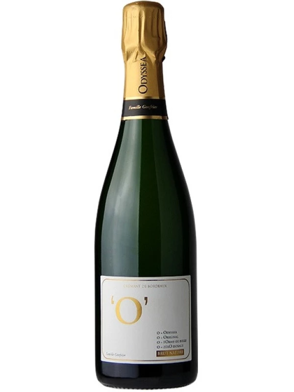 Odyssea Brut Nature, Cremant de Bordeaux AOC