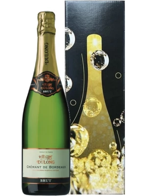 Dulong, Cremant de Bordeaux AOP Brut, gift box 0.75 л