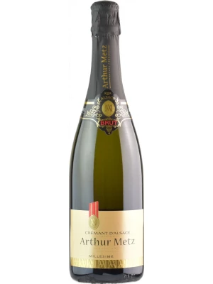 Arthur Metz, Cremant d'Alsace AOP Brut Millesime 0.75 л 2022