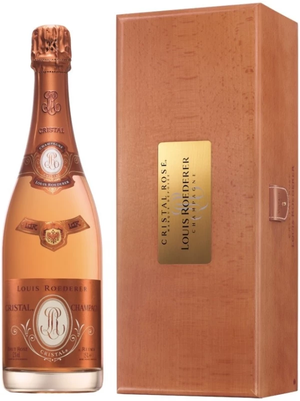 Cristal Rose AOC wooden box