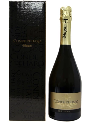 Muga, Cava Conde de Haro Brut, Rioja DOC gift box 0.75 л 2013