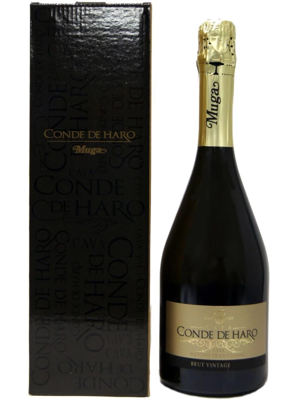 Muga, Cava Conde de Haro Brut, Rioja DOC gift box