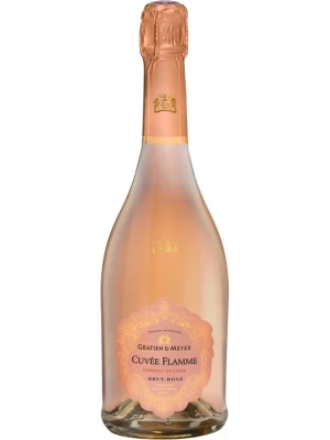 Gratien & Meyer, Cuvee Flamme Cremant de Loire AOC Rose Brut 0.75 л