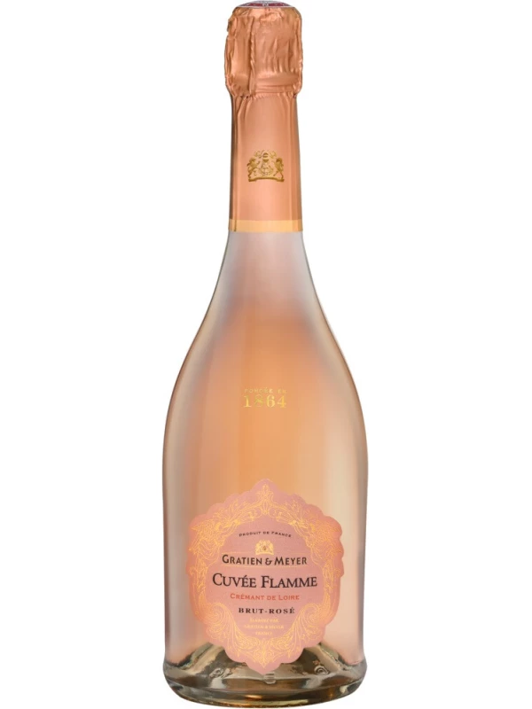 Gratien & Meyer, Cuvee Flamme Cremant de Loire AOC Rose Brut