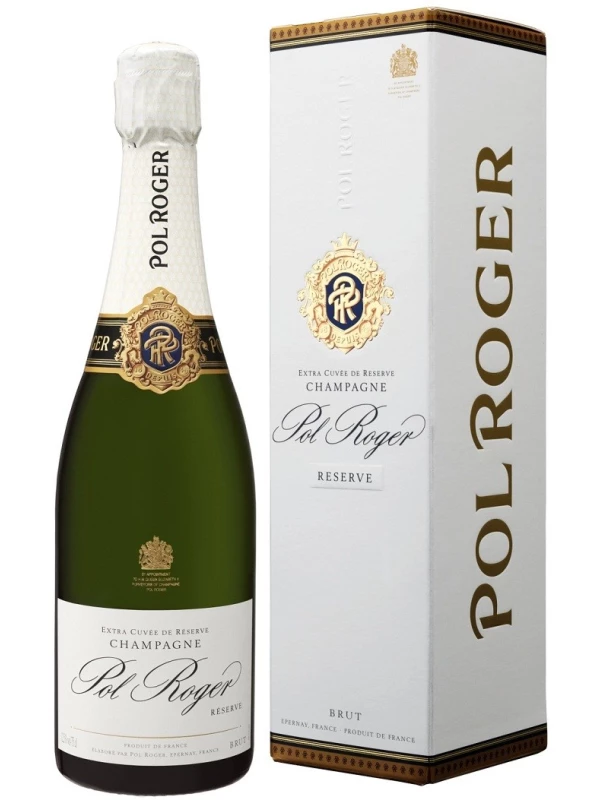 Pol Roger, Brut Reserve Extra Cuvee de Reserve, in gift box