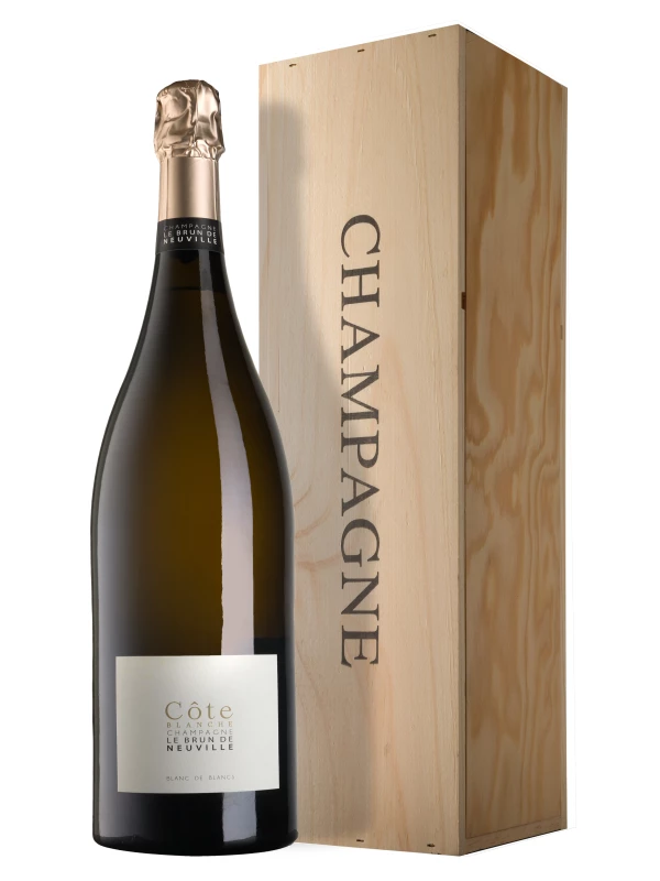 Le Brun de Neuville, Cote Blanche Blanc de Blancs Brut, wooden box