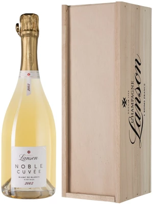 Lanson, Noble Cuvee Blanc de Blancs, wooden box 0.75 л 2002