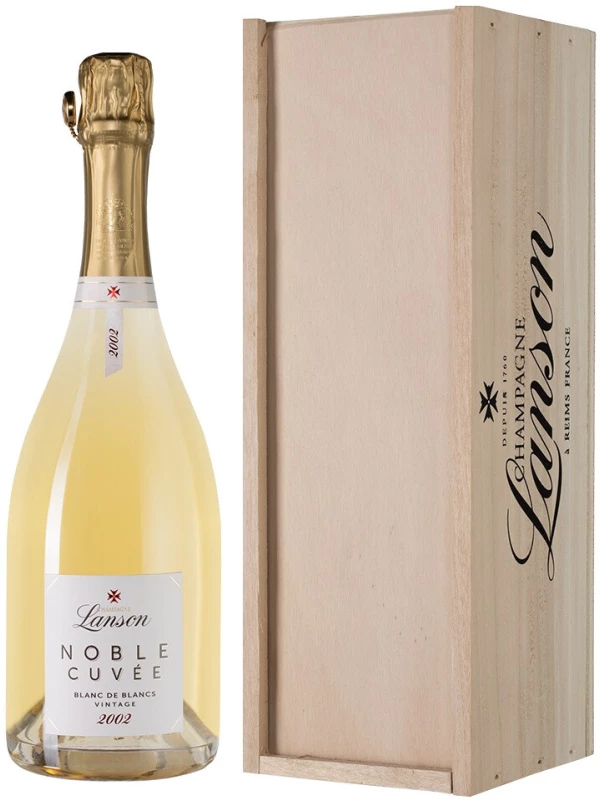 Lanson, Noble Cuvee Blanc de Blancs, wooden box