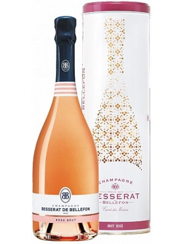 Besserat de Bellefon, Cuvee des Moines Brut Rose, in tube