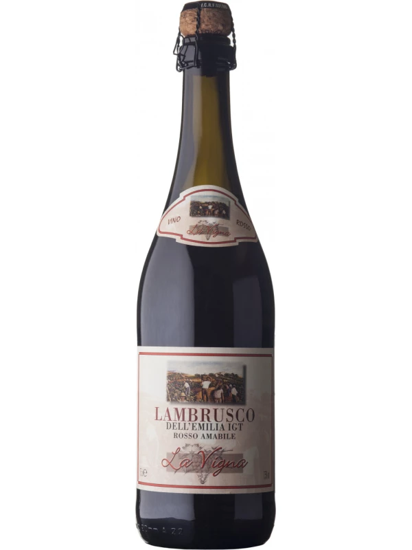 La Vigna Lambrusco Rosso Amabile, Emilia IGT