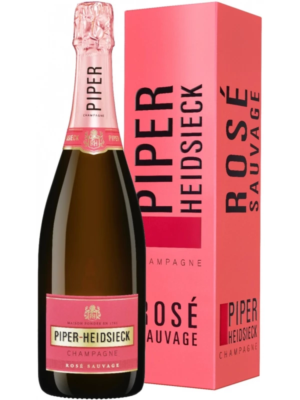 Piper-Heidsieck, Rose Sauvage, Champagne AOC Off-Trade, gift box