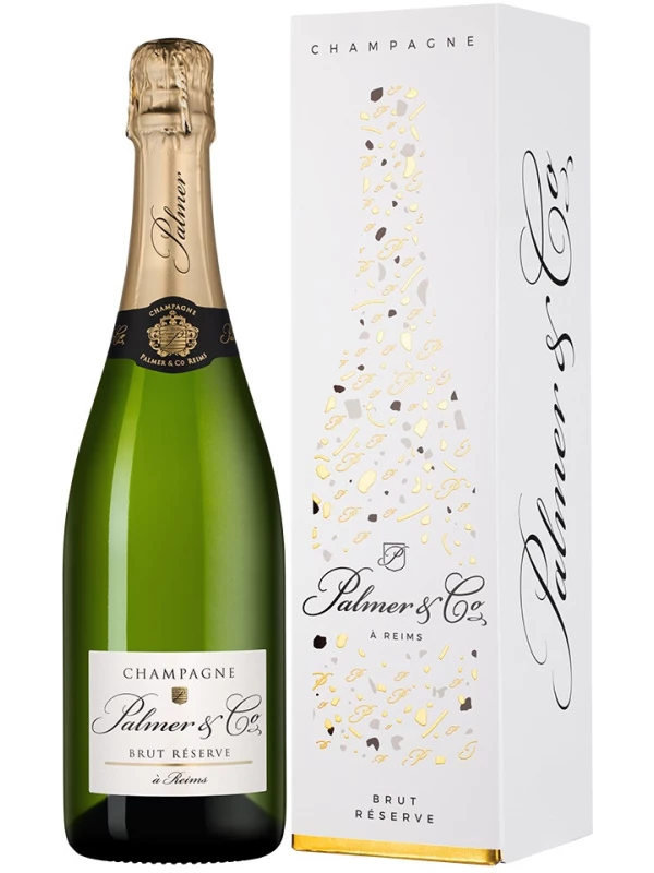 Palmer & Co, Brut Reserve, Champagne AOC, gift box