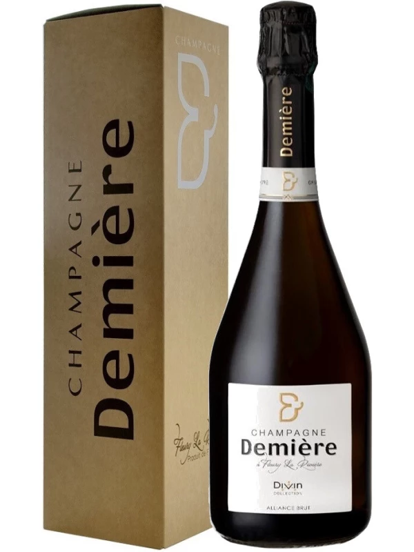 Demiere, Divin Alliance Brut, Champagne AOC, gift box