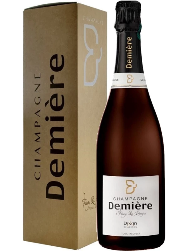 Demiere, Divin Meunier Brut, Champagne AOC, gift box