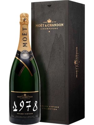 Moet & Chandon, Grand Vintage wooden box 1.5 л 1978