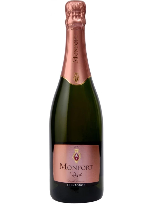 Monfort, Brut Rose, Trento DOC