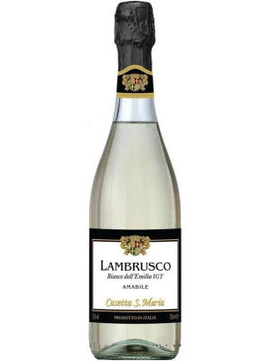 Casetta S. Maria Lambrusco Bianco dell'Emilia IGT Amabile 0.75 л