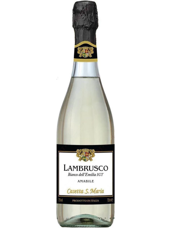 Casetta S. Maria Lambrusco Bianco dell'Emilia IGT Amabile