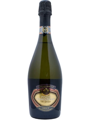 Pirovano, Colle Bacco Pinot Chardonnay Spumante Brut DOC 0.75 л