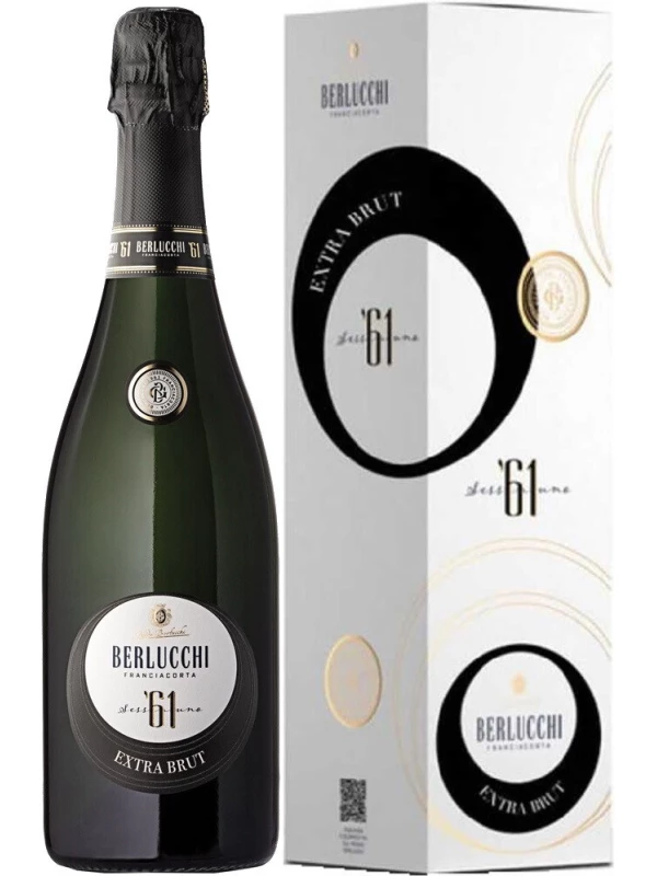 Guido Berlucchi, 61 Franciacorta Extra Brut DOCG, gift box