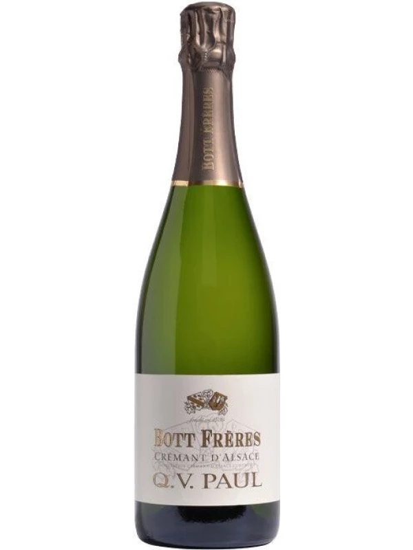 Bott Freres, Q. V. Paul Cremant d'Alsace AOC Brut Zero Dosage