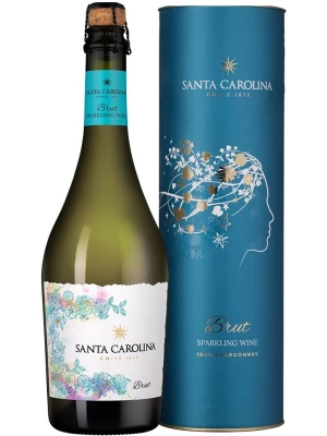 Santa Carolina, Brut, gift tube 0.75 л