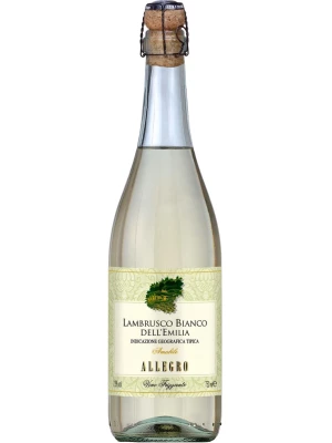 Allegro Lambrusco dell'Emilia IGT Bianco Amabile Frizzante 0.75 л